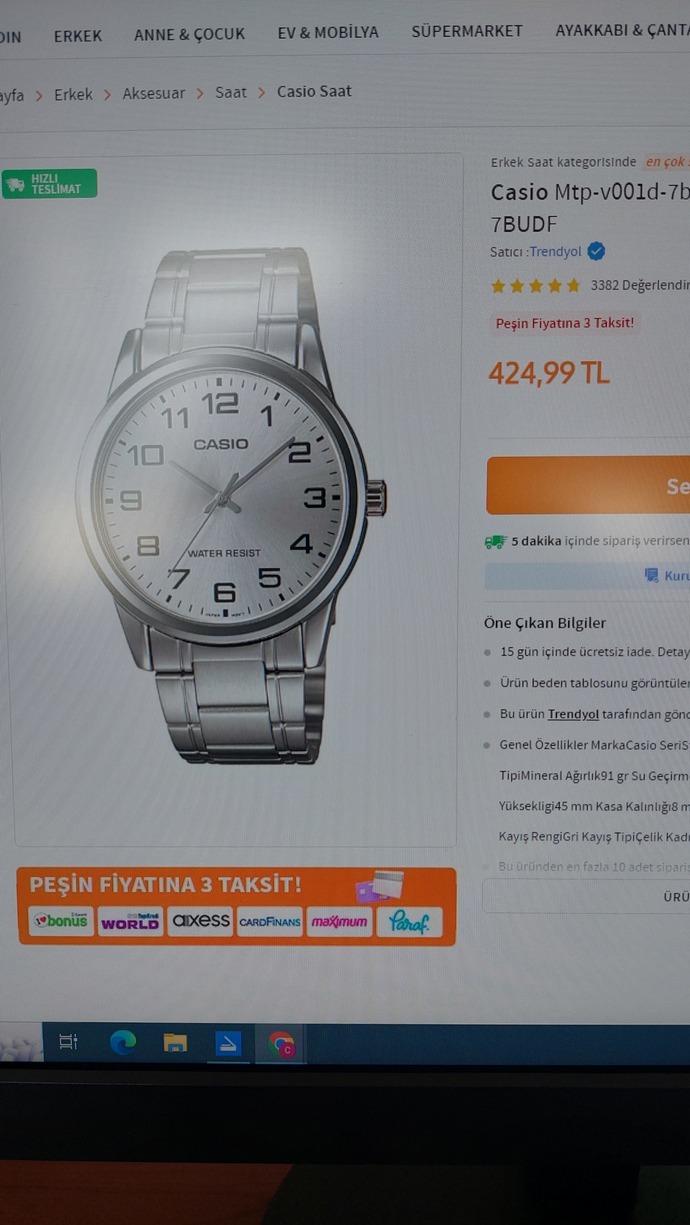 Casio saatlerden hangisi daha hoş sizce?