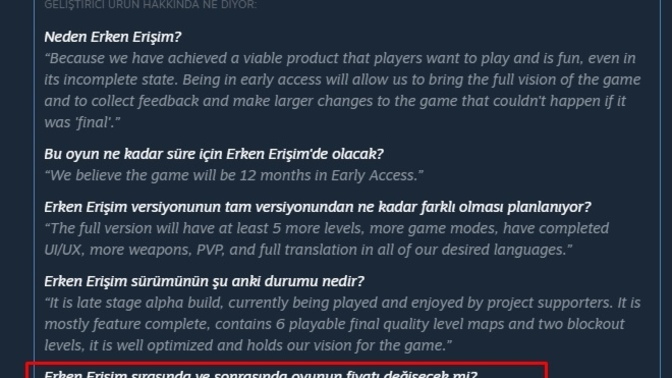 Oyunları hangi aşamada, ne kadar erken görmek istersiniz?