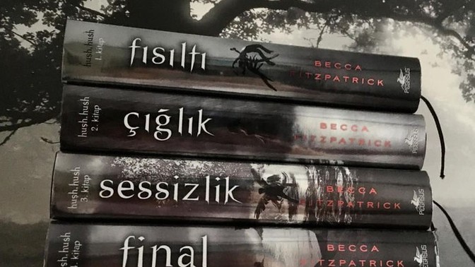 Becca Fitzpatrick'in meşhur Hush Hush serisini okudunuz mu?