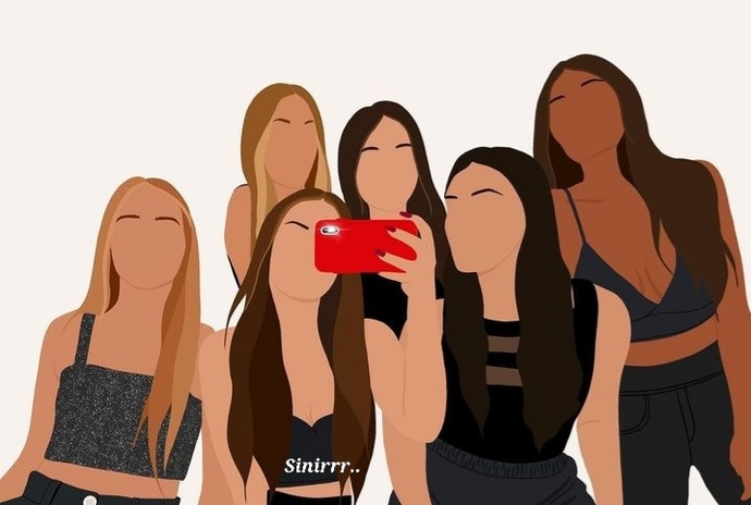 😍Arkadaşlarınla selfie çekinmeyi sever misin🤔😅?