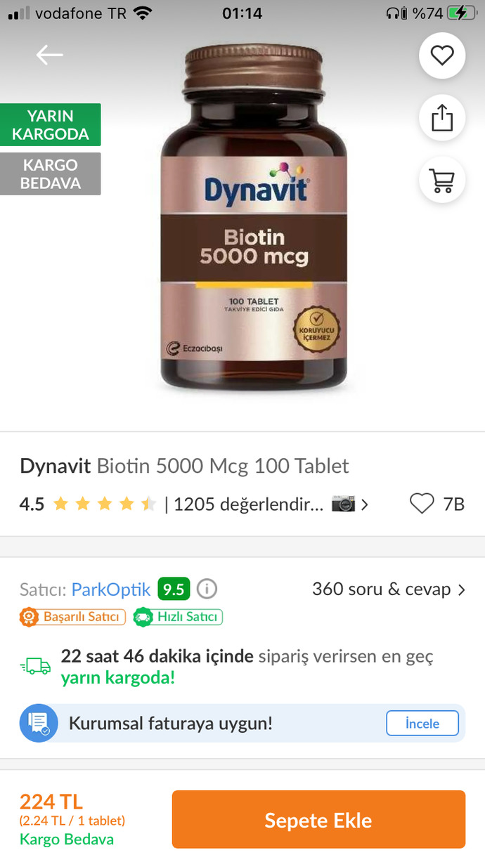 Başucu bakım ürünleriniz neler?