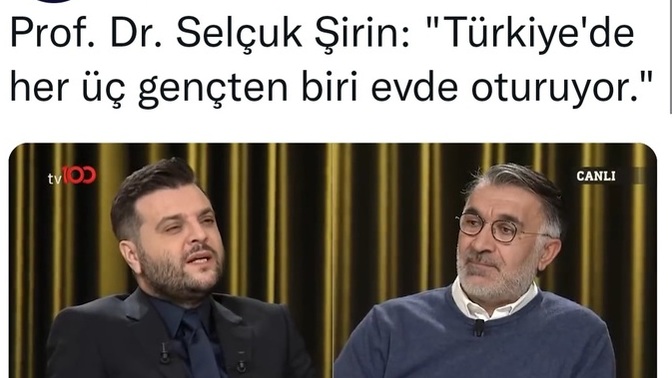 Türkiye'de her 3 gençten biri evde oturuyormuş. Gençler evde mi oturuyorsunuz?