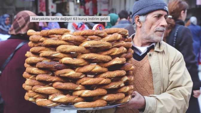 Simit 6 TL olmuş. Artık dışardan yemek yemek çok mu lüks?