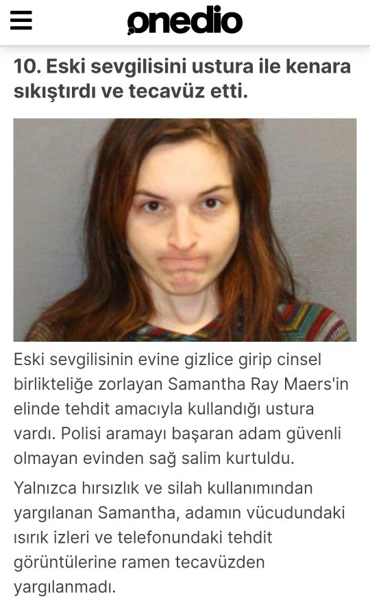 Kadından cinsel zorbalık gören kadın ve erkek mağdurlar?