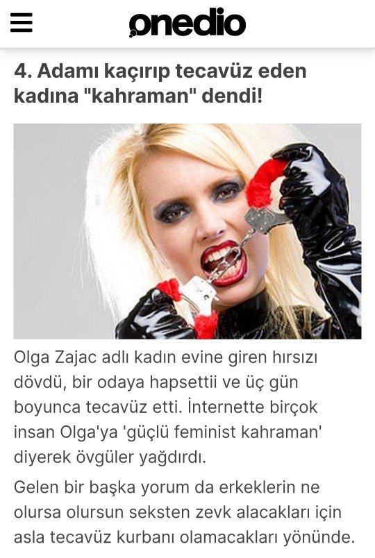 Kadından cinsel zorbalık gören kadın ve erkek mağdurlar?