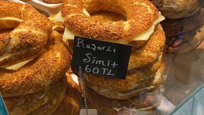 Kaşarlı simit 60 TL oldu, yine de alır mısın?