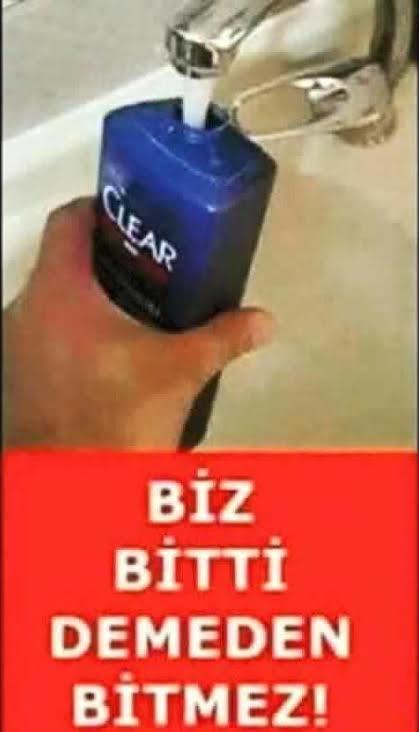 İtiraf edin bitmiş şampuan şişesine su doldurup saçlarınızı yıkadığınız oluyor mu?