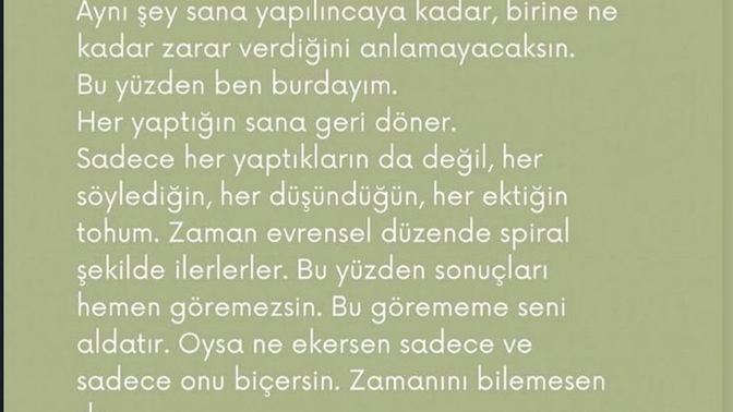 Karma’ya inanır ve güvenir misiniz?