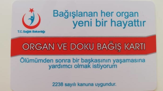 Ben bugün organlarımı bağışladım! Siz de organ bağışı yaptınız mı?