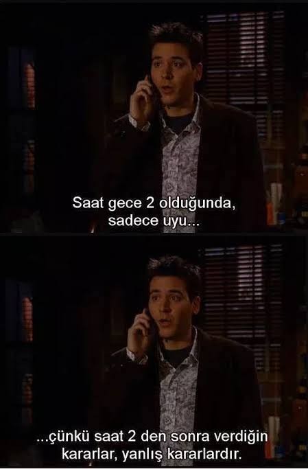 Hafızanızda yer edinmiş dizi film repliği var mı?
