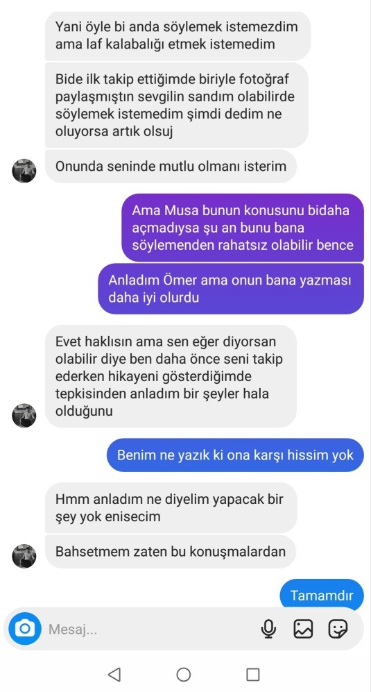 Bunu benden hoşlanan çocuk mı yazdırmıştır yoksa arkadaşı kendi mi yazdı sizce?