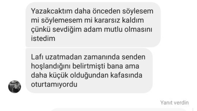 Bunu benden hoşlanan çocuk mı yazdırmıştır yoksa arkadaşı kendi mi yazdı sizce?
