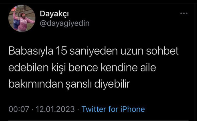Kendinizi aile bakımından şanslı görüyor musunuz?