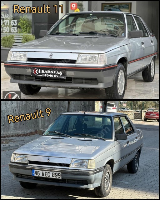 Renault 9 🆚 Renault 11 hangi seriyi daha çok beğeniyor sunuz favoriniz?