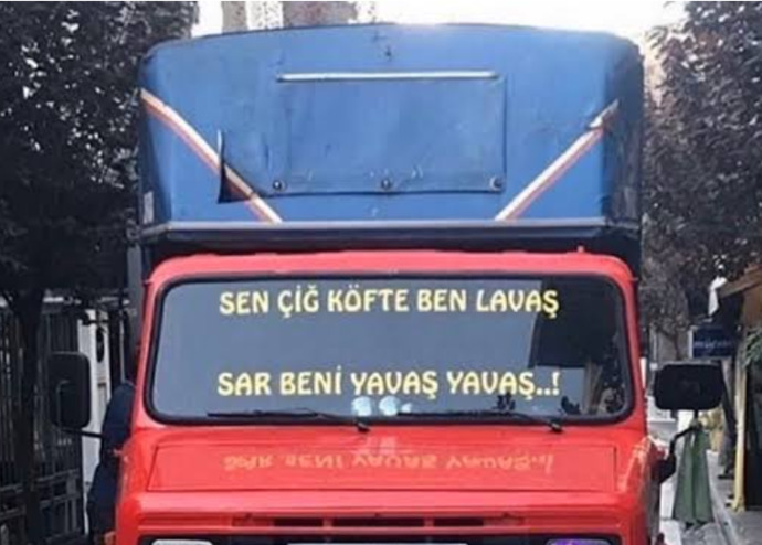 Sana böyle geldik.