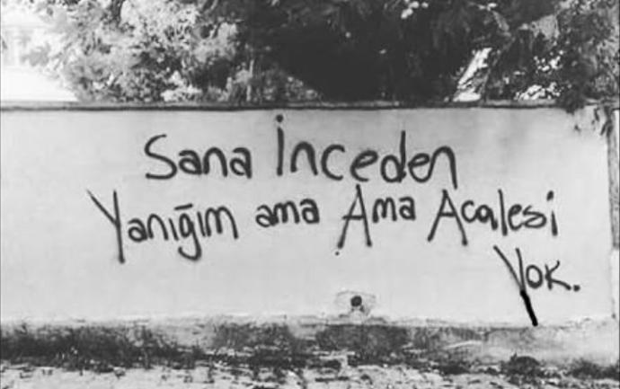 İnceden yanık olduğunuz birisi var mı?