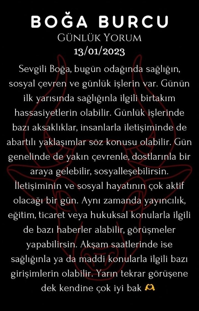 ❤Kendine çok iyi bak olur mu..