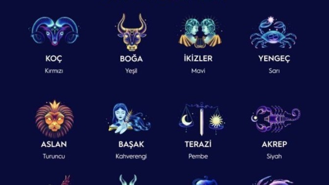 Burcunuzun rengi nedir?