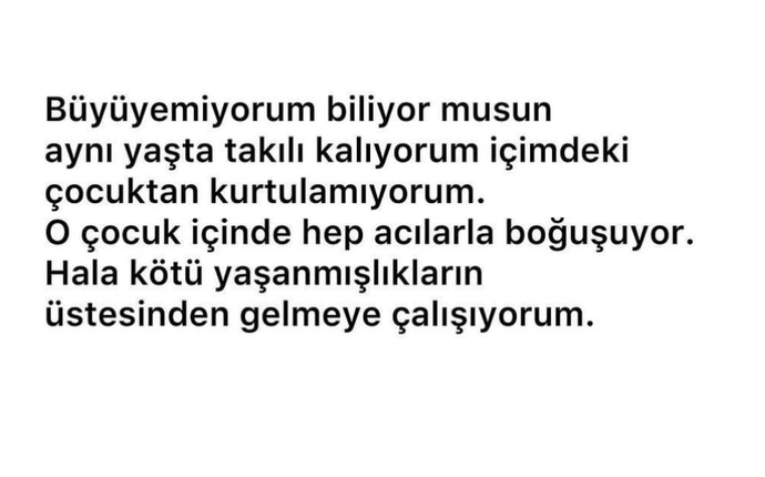 Hayatınızı anlatan bir cümle var mı?