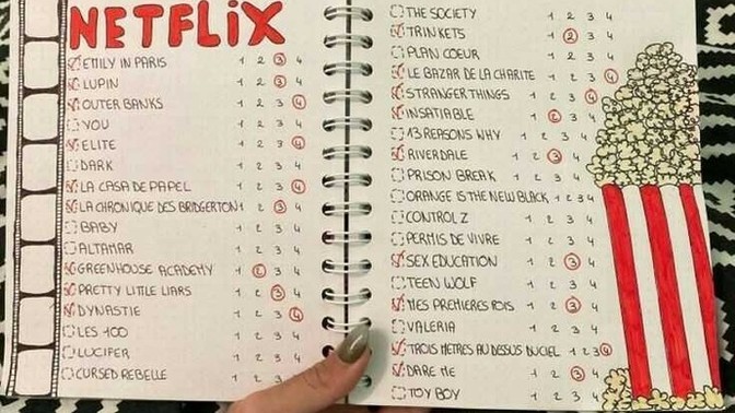 İzlediğiniz dizi filmlerin listesini tutuyor musunuz?
