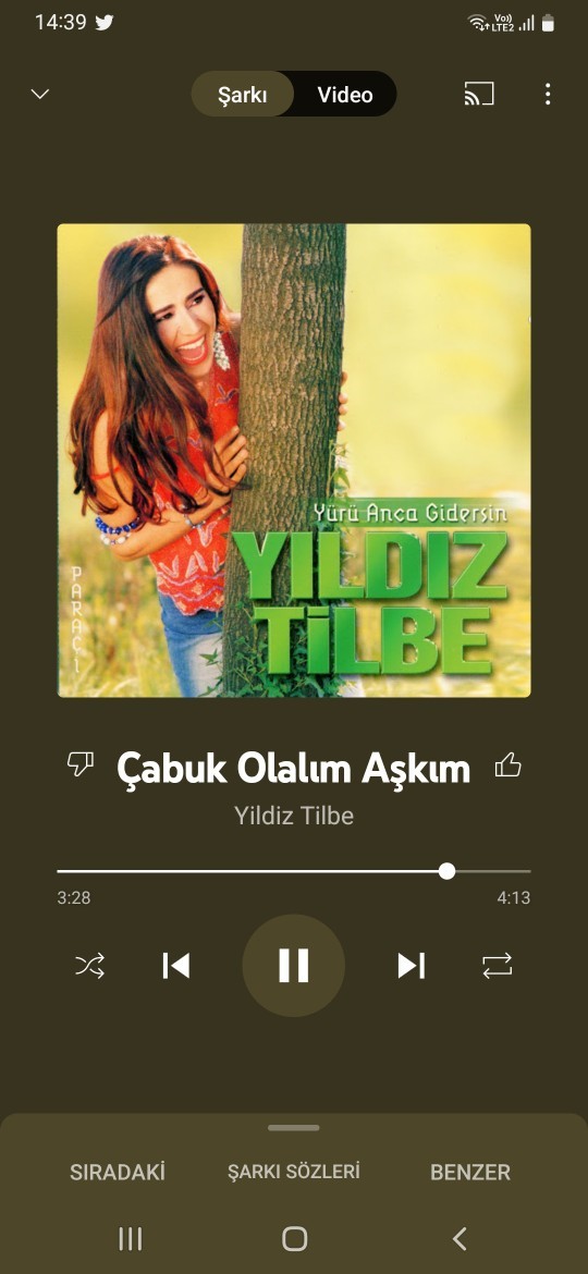 Şu an telefonunuzda hangi şarkı çalıyor?