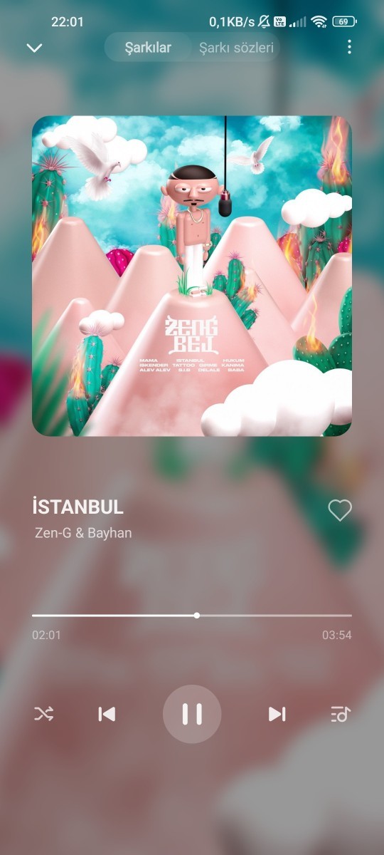 Şu an telefonunuzda hangi şarkı çalıyor?