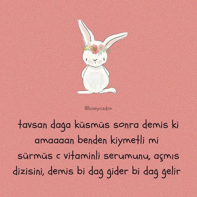 Amaaannn.. Bize dağ mı yok😄