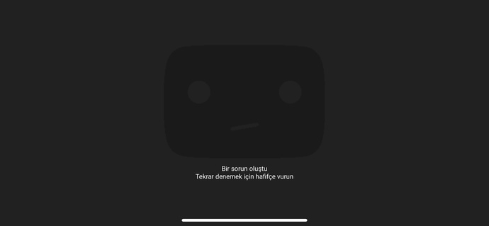 İphone youtube video hatası?