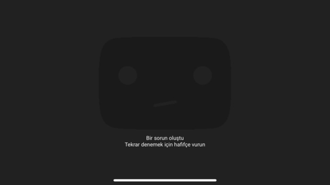 İphone YouTube hatası?