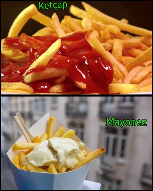 Ketçap mı? Mayonez mi?