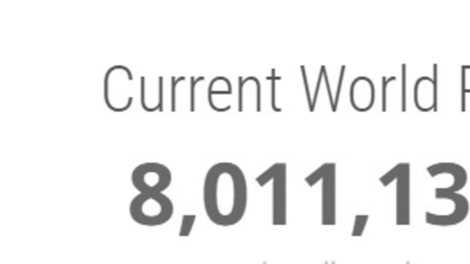 8 milyar 11 milyon kişi olmuş insanlık. Yahu bu insanların başka işi gücü yok mu?