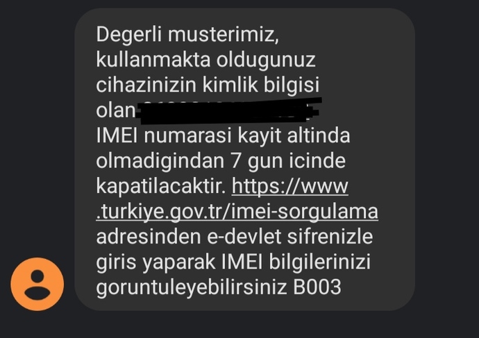 Zamanında bana da geldi.