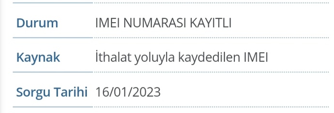 Kayıtlı ise aynen böyle olacaktır.