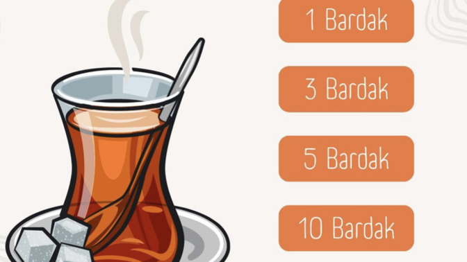 Günde kaç bardak çay içiyorsunuz 🫖?