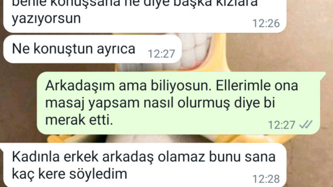 Flörtümle tartıştık ve beni engelledi. Kim haklı sizce?