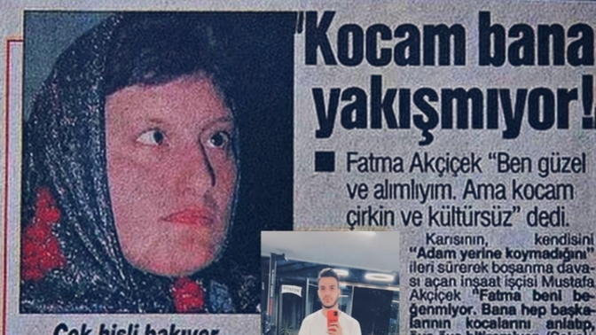 Karım çirkinim diye gazeteye röportaj vermiş, haklı mı?