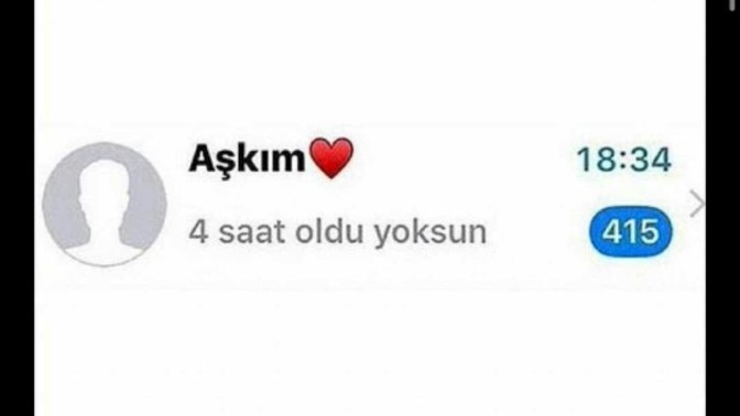Sevgilinizden haber gelmezse onu darlar mısınız?