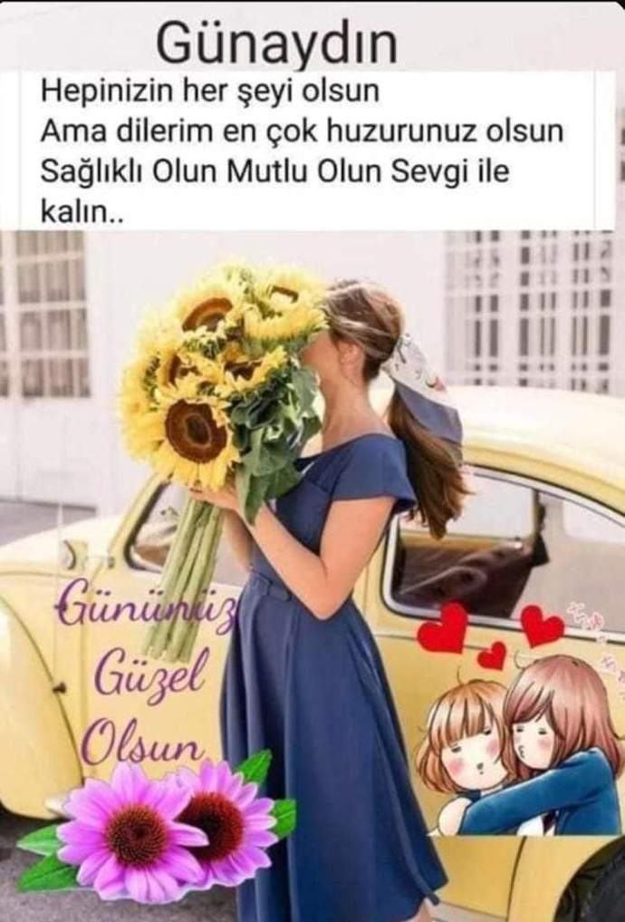 Günaydın mesajlarını aldın mı?