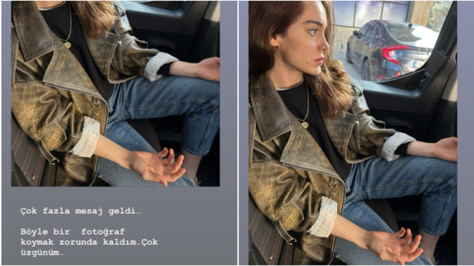 Hafsanur Sancaktutan bileklerinin fotoğrafını ve açıklama videosu paylaştı. 22 yaşındaki gencecik bir kızın kendini kanıtlaması çok acı değil mi?