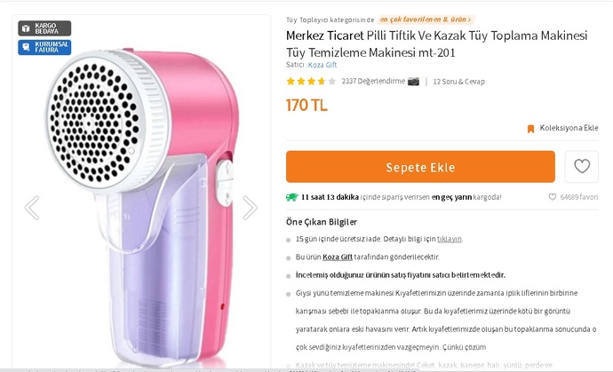 Tüylenmiş kıyafete ne yapılır?
