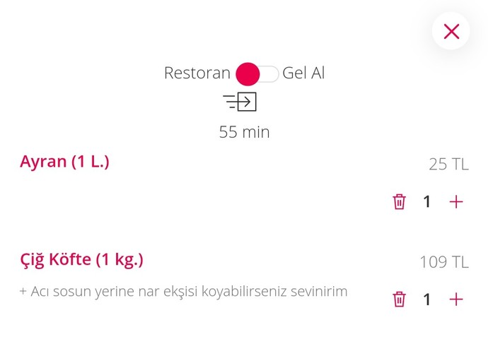 Yarım kilo çiğ köfteye 70 TL verdim. Pahalı mı sizce?