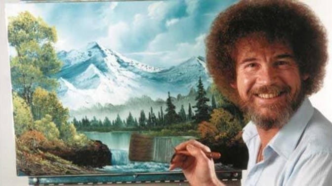 Olağanüstü doğa resimleriyle bizleri kendine hayran bırakan Bob Ross'u kimler hatırlıyor?