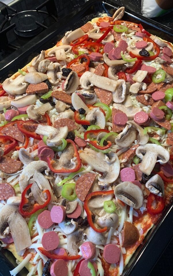 Yaptığım pizza nasıl olmuş sizce?