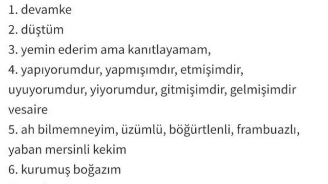 Mide bulandıran sosyal medya deyişlerine örnek verir misiniz?