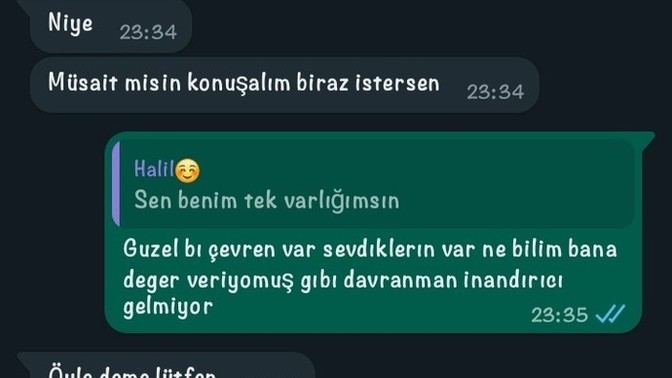 Ona inanmalı mıyım?