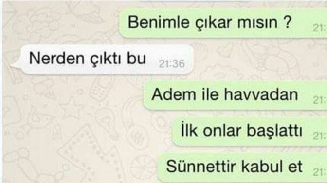 Çıkma teklifi olayını nasıl buluyorsunuz?