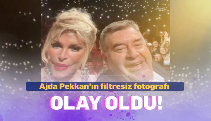 Ajda Pekkan’ın filtresiz fotoğrafı olay oldu! Sizce fotoğraflara filtre şart mı?