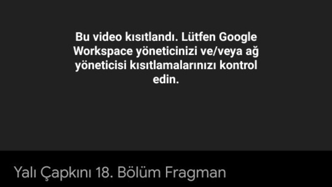 YouTube hesabım kısıtlanmış nasıl düzeltebilirm?