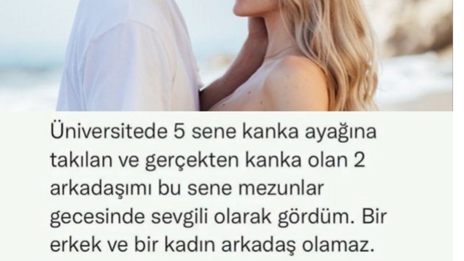Bir kadın ile erkek arkadaş dost olabilir mi?