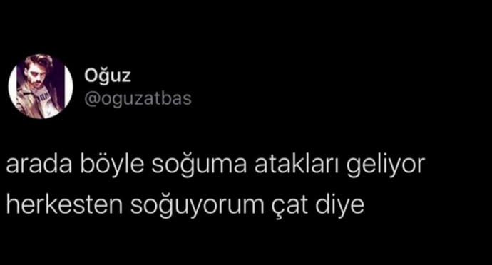Size de aniden soğuma perileri geliyor mu?